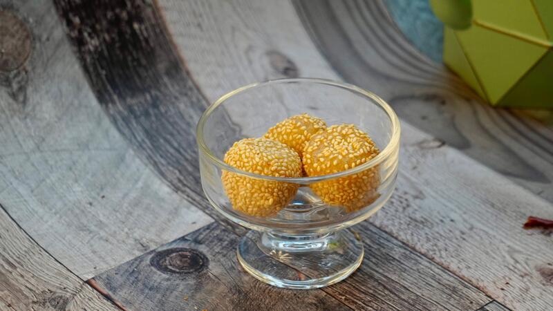 sesame ball red bean (4)