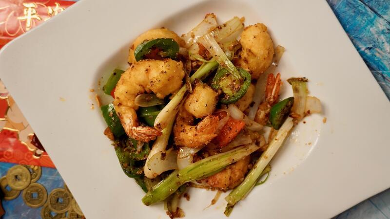jalapeno garlic prawn
