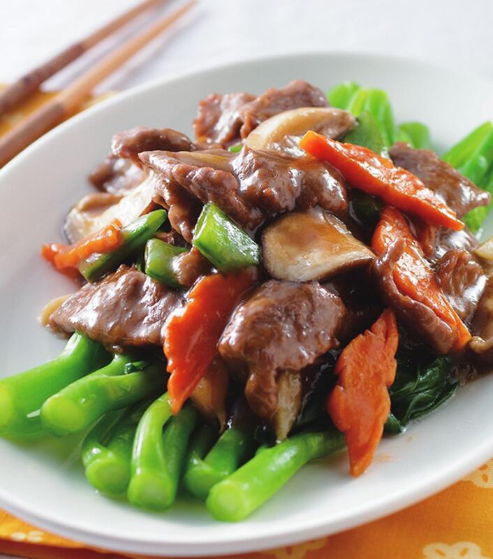 beef with chinese broccoli