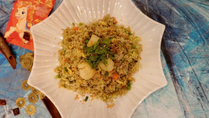 scallop jade fried rice